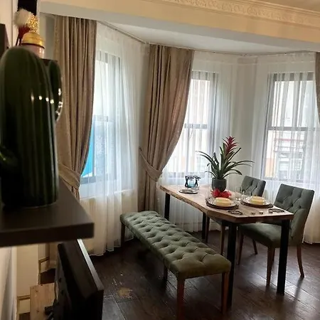 Lägenhet Ortakoy Sahilde Luks Dizayn Edilmis Ferah Daire Istanbul