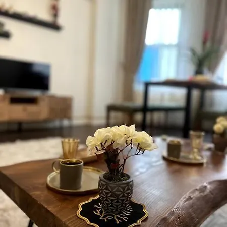 Lägenhet Ortakoy Sahilde Luks Dizayn Edilmis Ferah Daire Istanbul